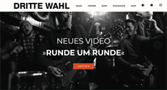 Desktop Screenshot of dritte-wahl.de